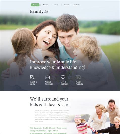 Description of Family Websites