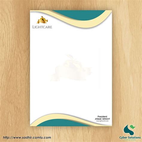 Fancy Letterhead Template 10