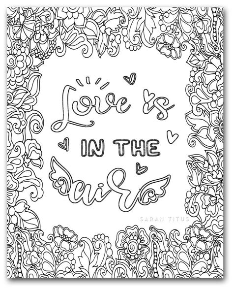 Fantastical Relationships Coloring Pages for Adults