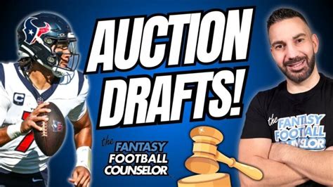 Fantasy Football Auction Draft