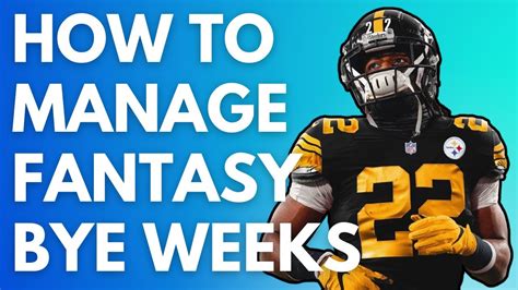 Fantasy Football Bye Week Cheat Sheet