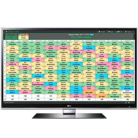 Fantasy Football Draft Software