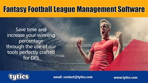 Fantasy Football League Management Software