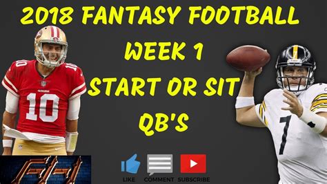 Fantasy Football Lineup Advice