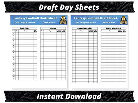 Fantasy Football Template