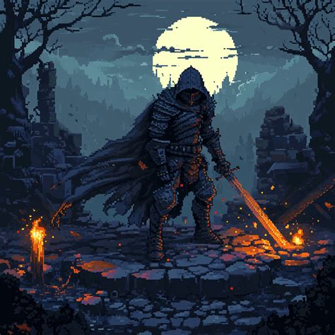 Fantasy pixel art