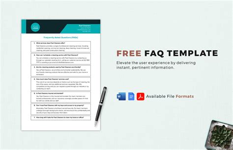 FAQ Budget Template