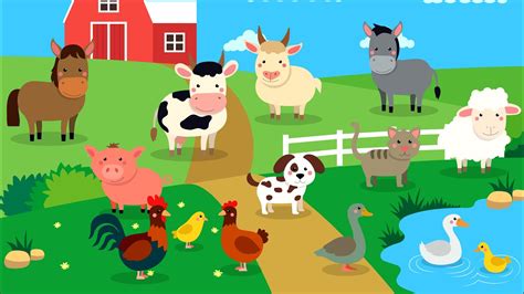 Image of preschool kids interacting with farm animals