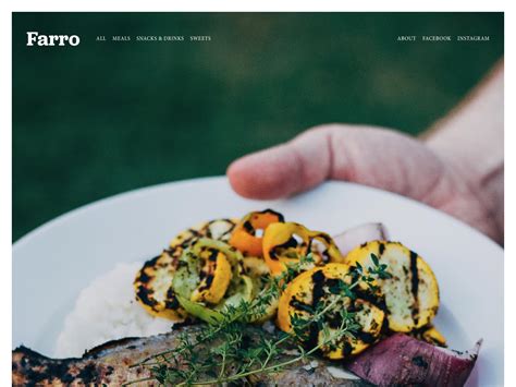 Farro Template for Video Portfolio