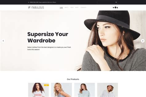 Fashion E-commerce Template 1