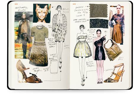 Fashion Illustration Sketchbook Templates