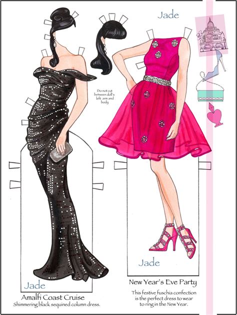 Fashion Model Paper Doll