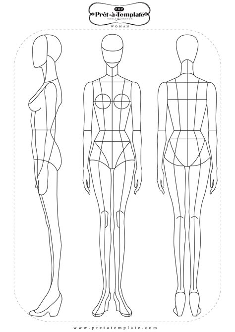 Fashion Model Templates