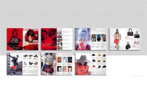 Fashion product catalog template