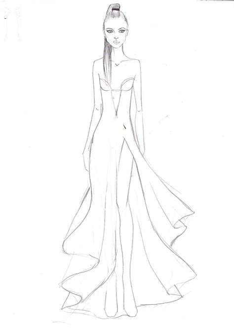 Fashion Sketch Ideas Templates