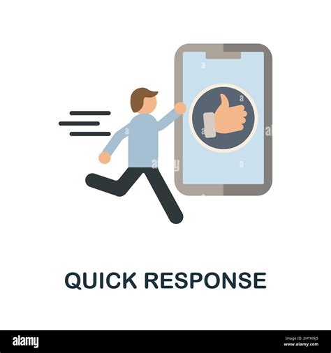 Image of a fast reply icon