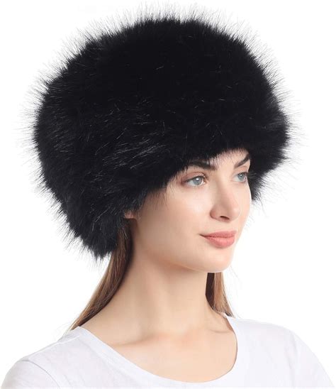 Faux Fur Winter Hat Craft Template