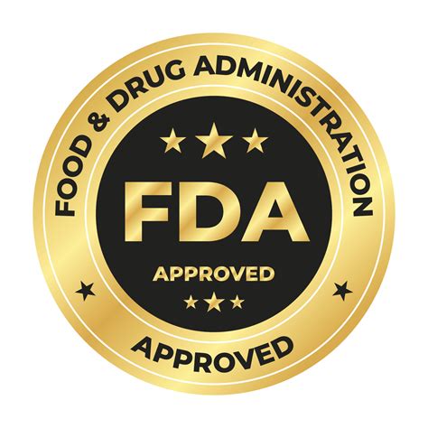 FDA-approved vitamins and supplements