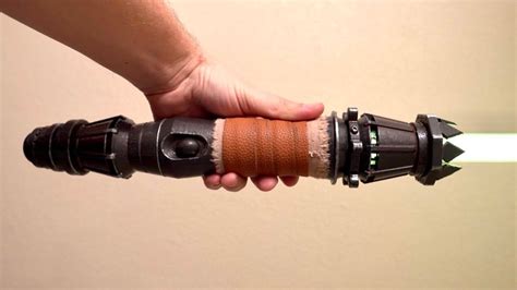 FDM printed lightsaber handle with PLA filament