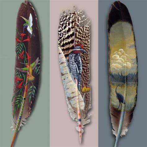 Feather art in tattoos