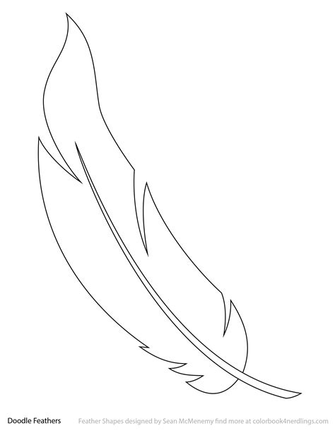 Feather Template 10