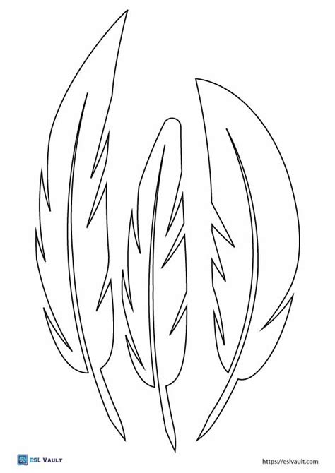 Feather Template 9