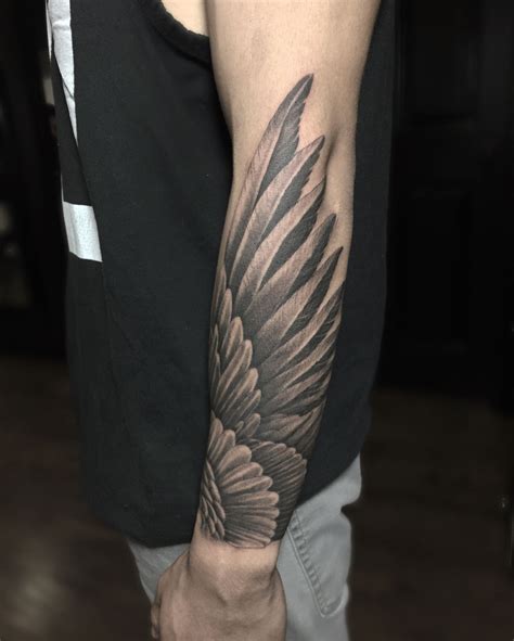 Feathered Wing Tattoos