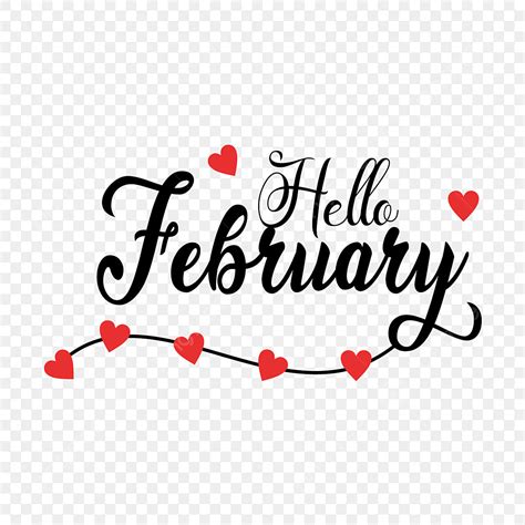 February clipart image