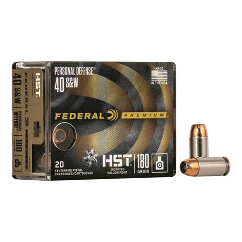 Federal Personal Defense Hollow Point Bullet