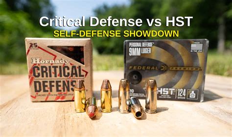 Federal Personal Defense HST Jacketed Hollow Point