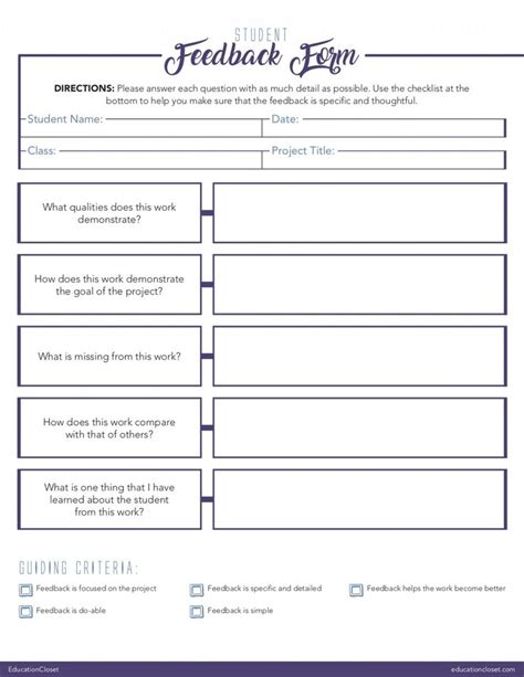 Feedback and Recognition in Worksheets