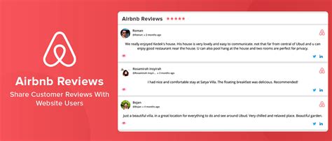 Feedback and Review for Airbnb