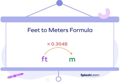 Feet to Meters Conversion Example