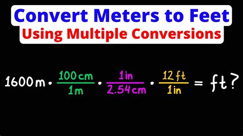 Feet to Meters Conversion Examples