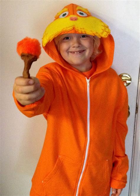 Felt Lorax Costume Pattern