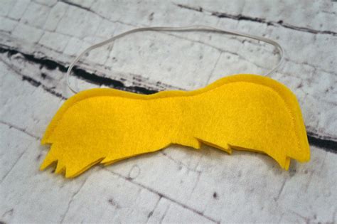 Felt Lorax Mustache