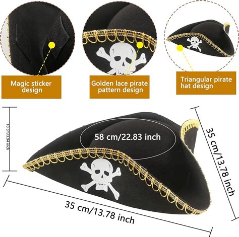 Felt Pirate Hat Template