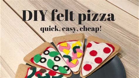 Felt Pizza Craft