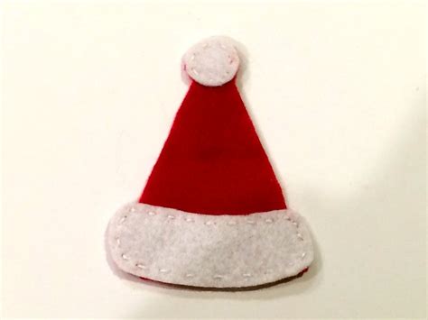 Felt Santa Hat Ornament