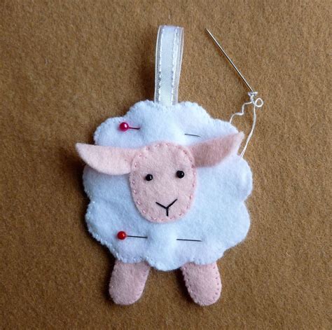 Felt Sheep Craft Template