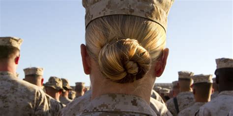 Female Marine Corps Haircut