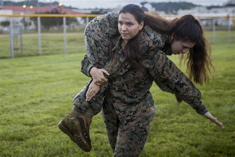 Female Marines Combat Fitness Test