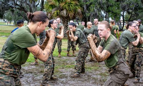 Female Marines Training