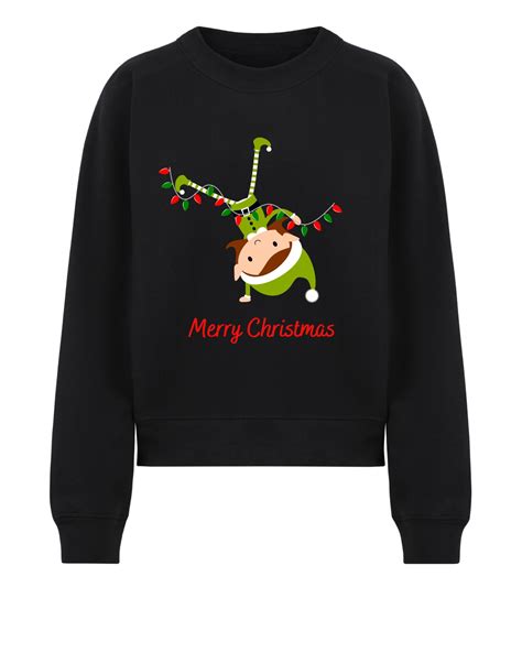 Festive Holiday Sweater Design Template