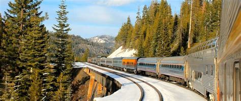 Festive Train Ride at Lake Tahoe