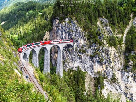 Festive Train Ride through the Swiss Countryside