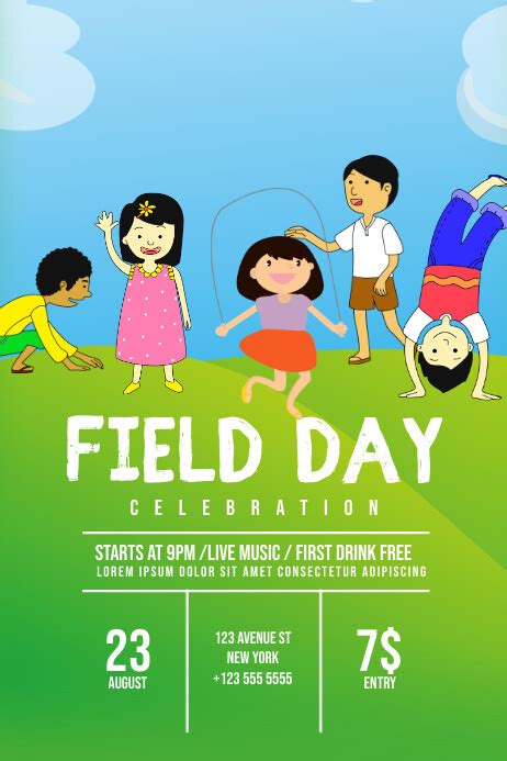 Field Day Flyer Ideas 1