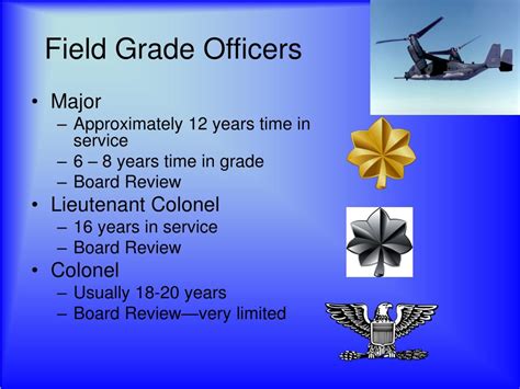 Field Grade Officers