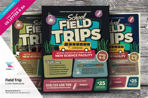 Field Trip Flyer Template