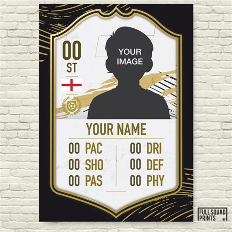 FIFA Card Template Design 4